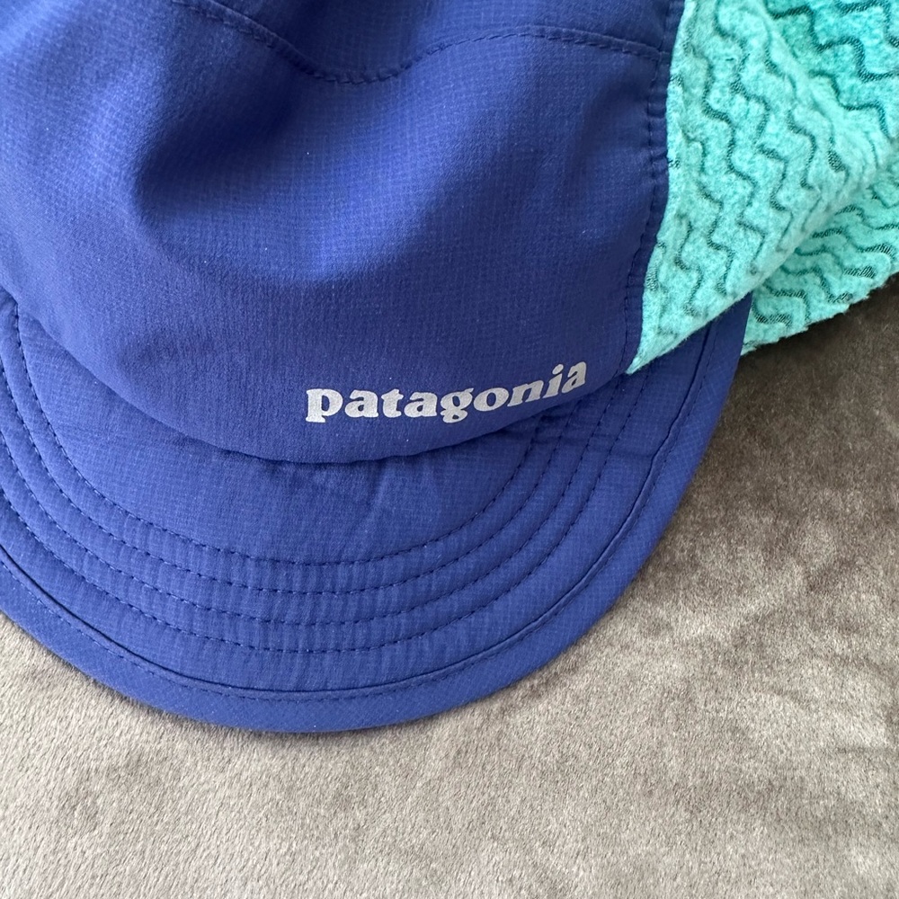 Patagonia Teal Fleece Cap - Picture 2 of 8